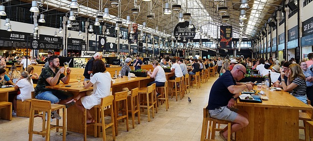 mercado time-out em Lisboa Portugal
